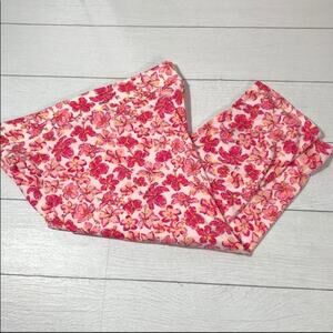 SIMPLY SOUTHERN Plus Size Sarasota Leggings Pink Floral Size 0X